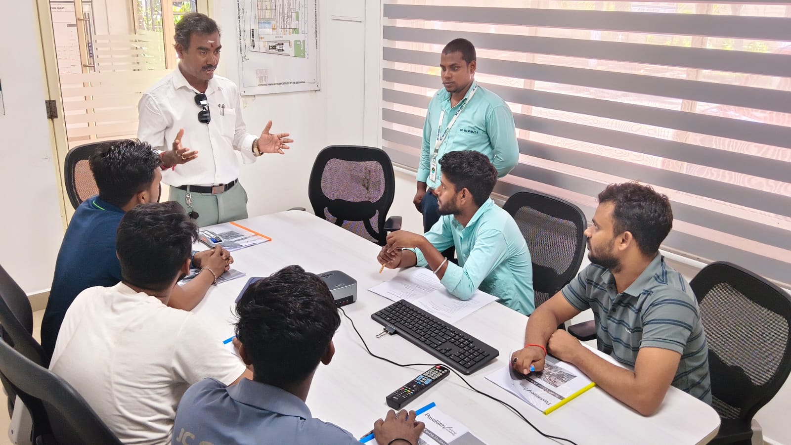 Forklift Training at JC Global